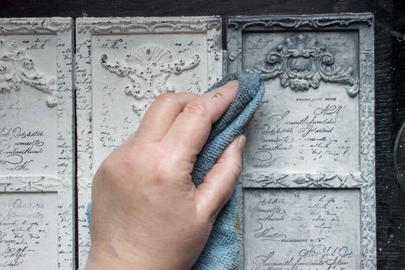 wipe back,IOD Decor