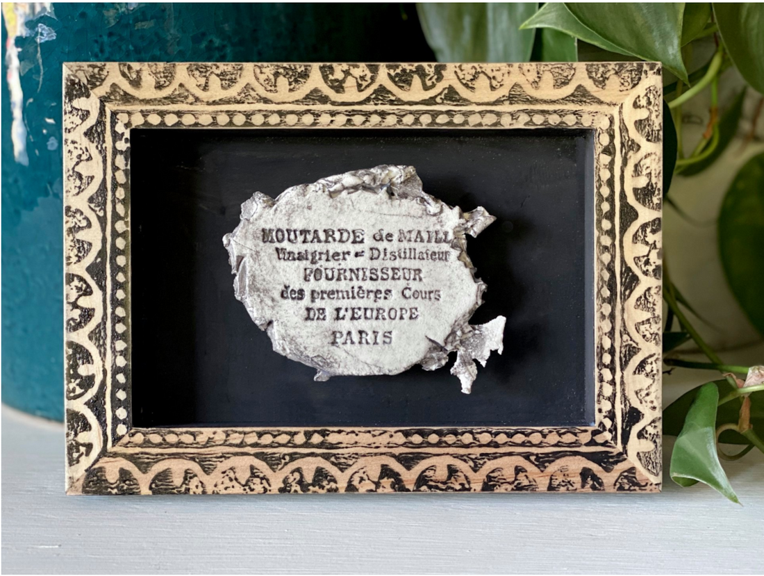 DIY Shadow Box for Your Old Family Relic (Wink, Wink!)