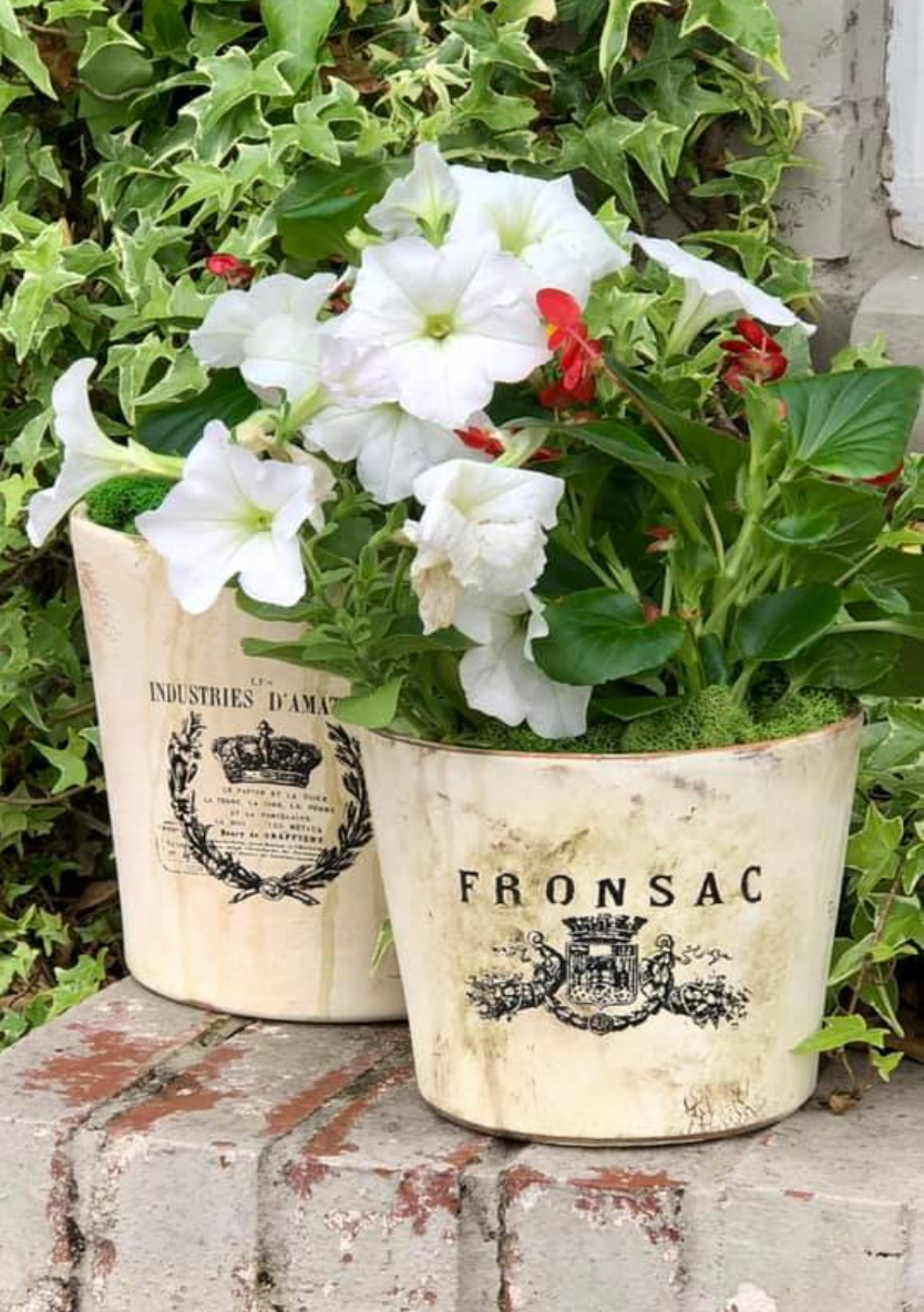 IOD Classic Pots Transfer: A Collection of Petite Project Ideas