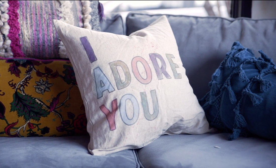 Handmade Holiday Gift Ideas: DIY Modern Boho Pillow Cover