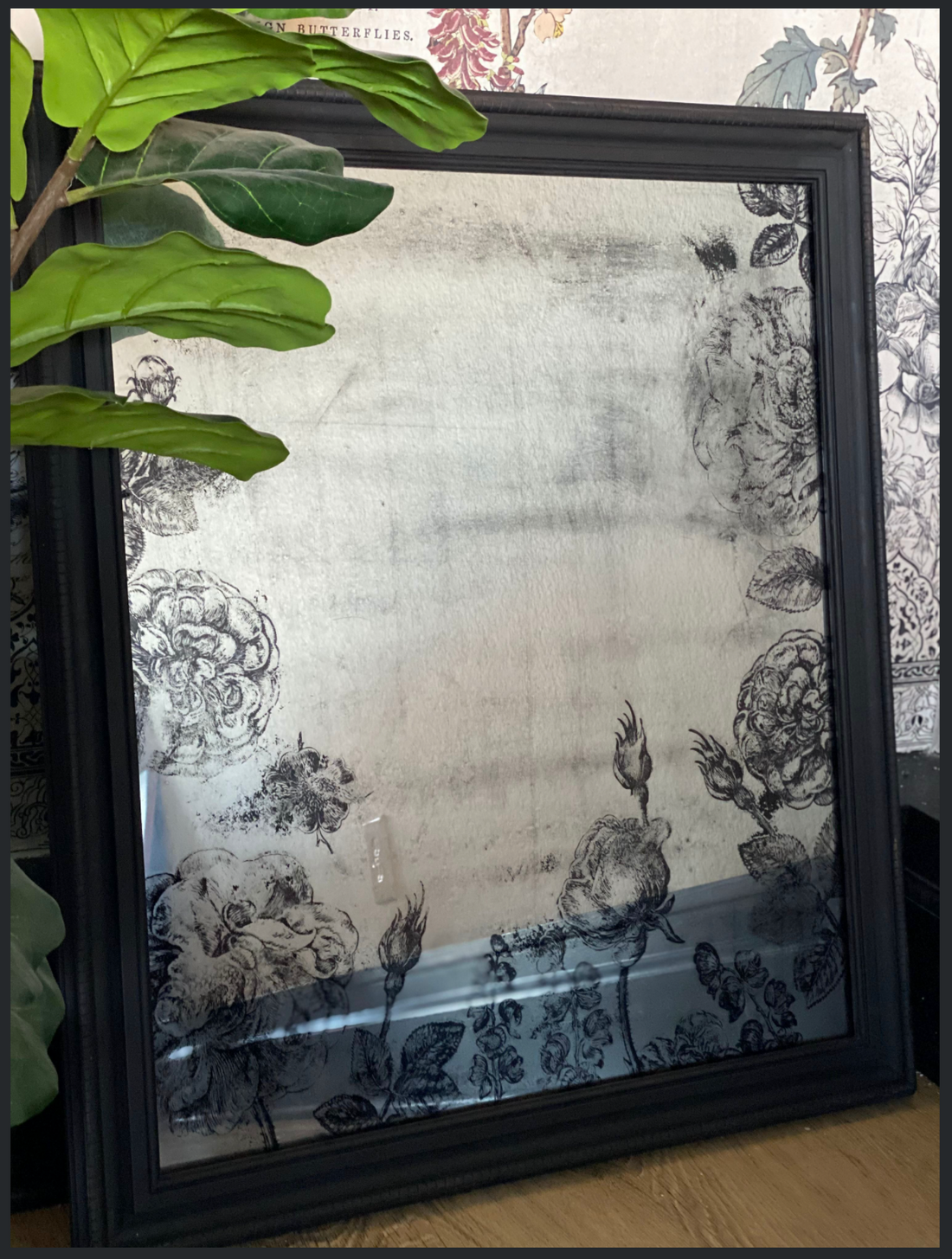 DIY Distressed Mirror: Cheap Picture Frame to Stunning Looking Glass