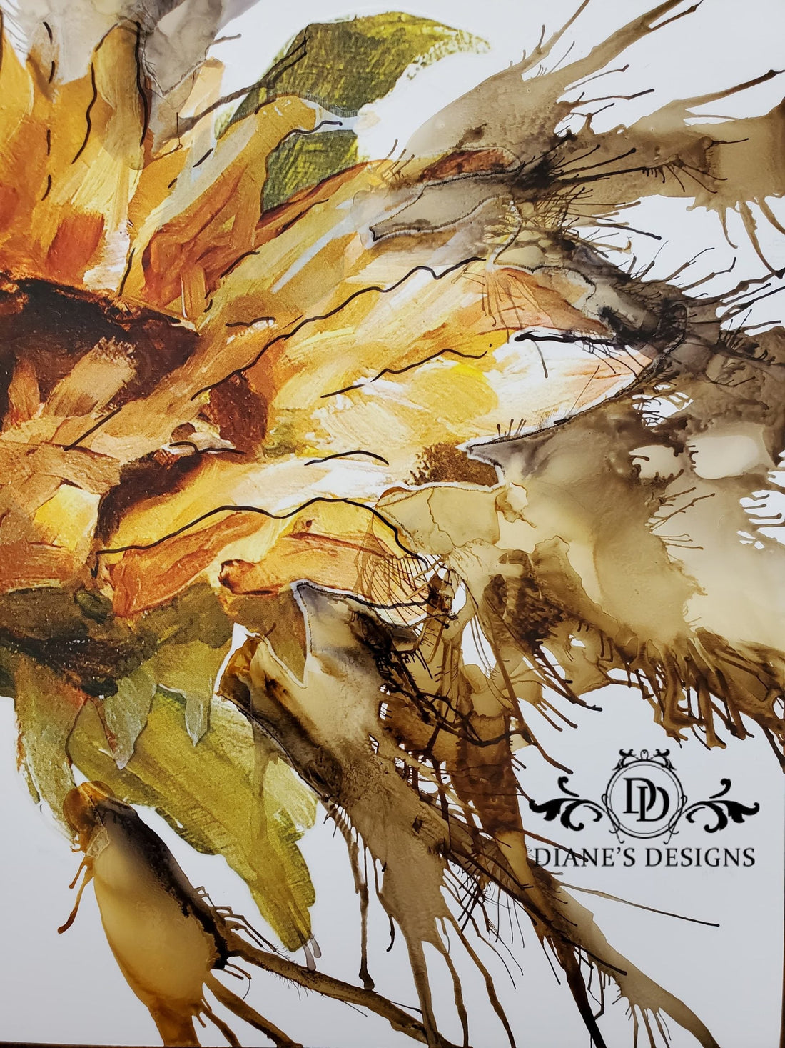 Do-it-Yourself Alcohol Ink Painting With IOD Transfers