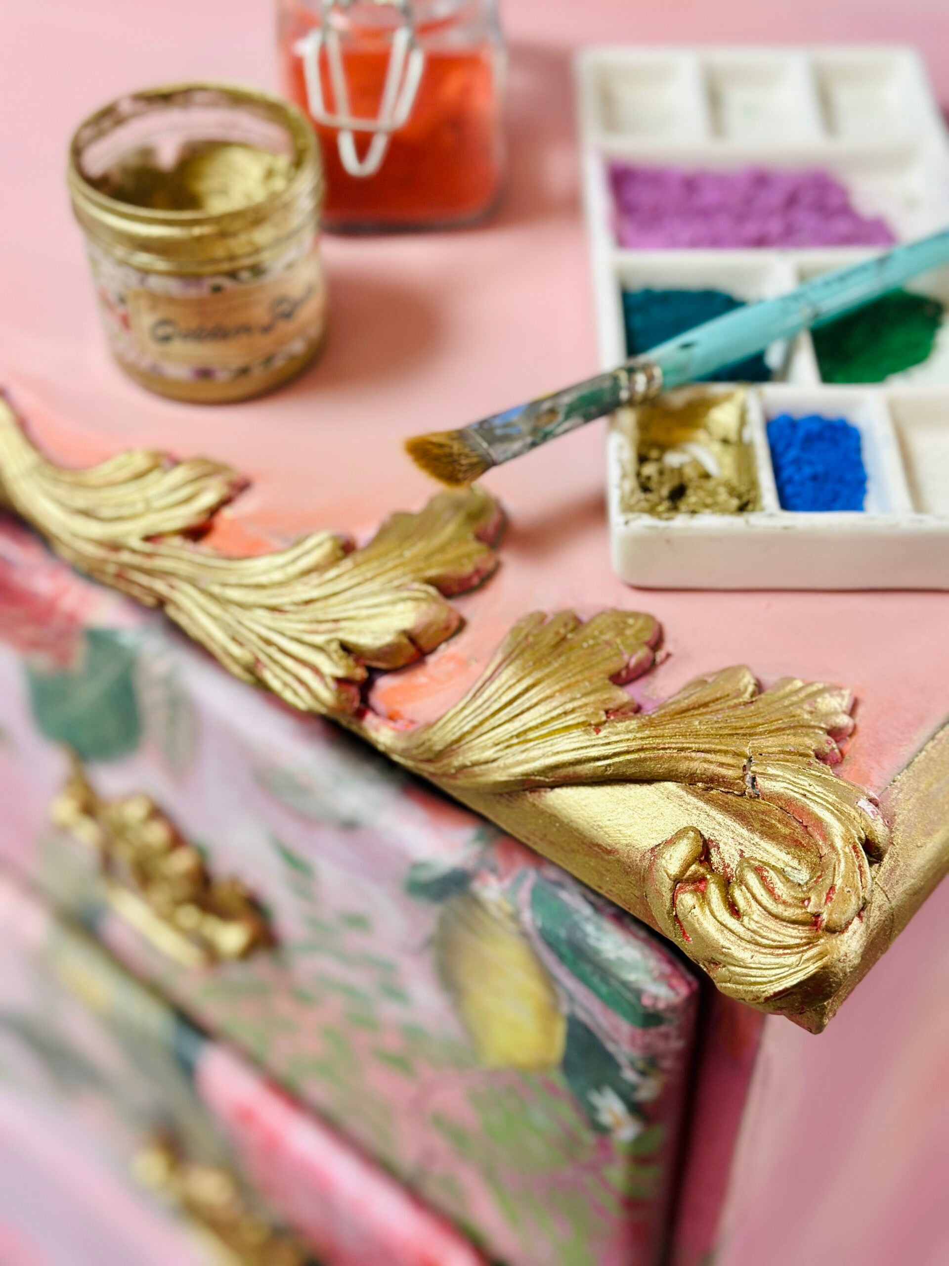 DIY a Bohemian Dresser with IOD Transfers – IOD Public