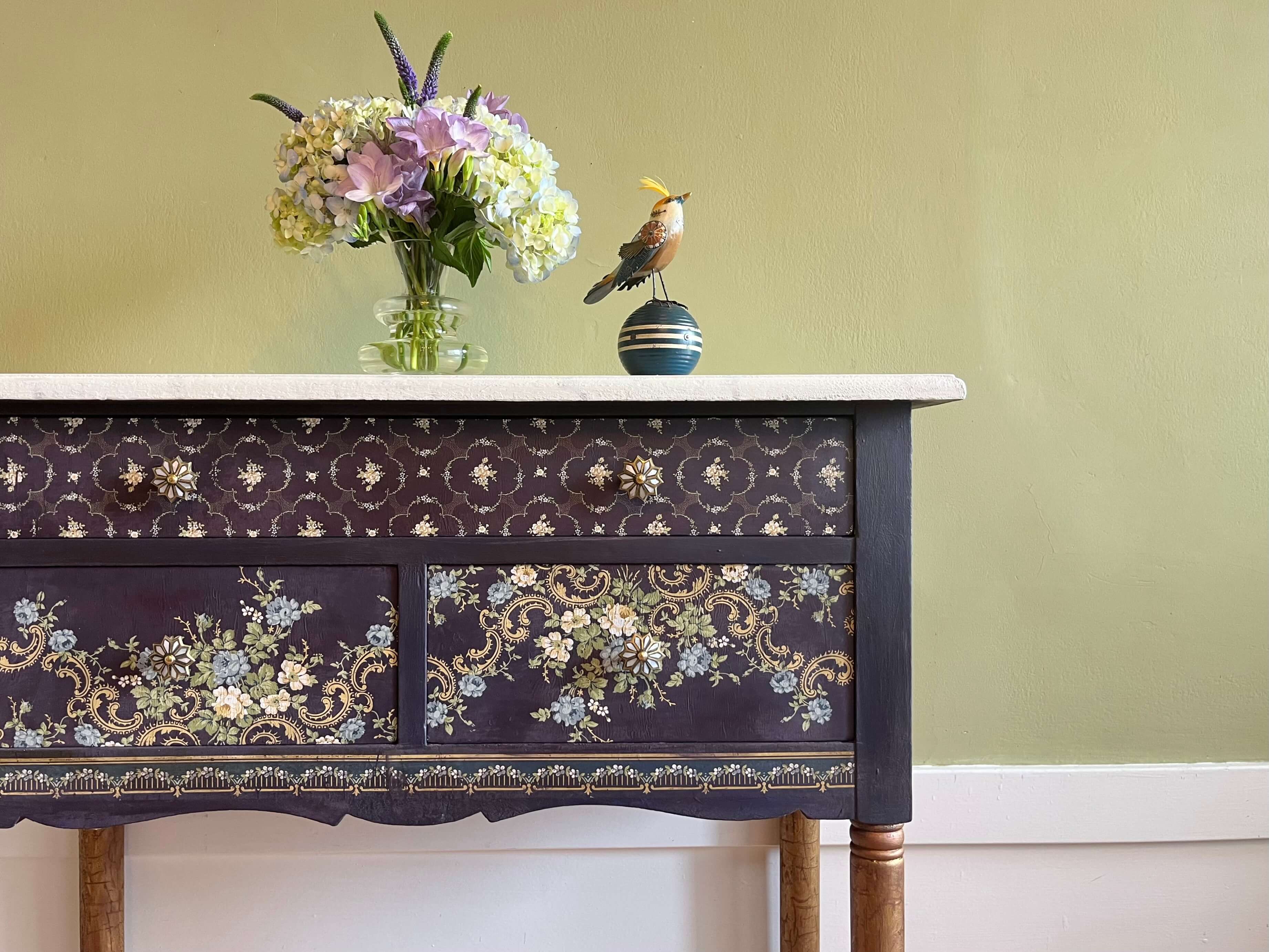 アンドレ・マルガ　アールデコ　油彩『ふくろう』André Margat Furniture Makeover Inspiration: 4 Stunning Transformations with