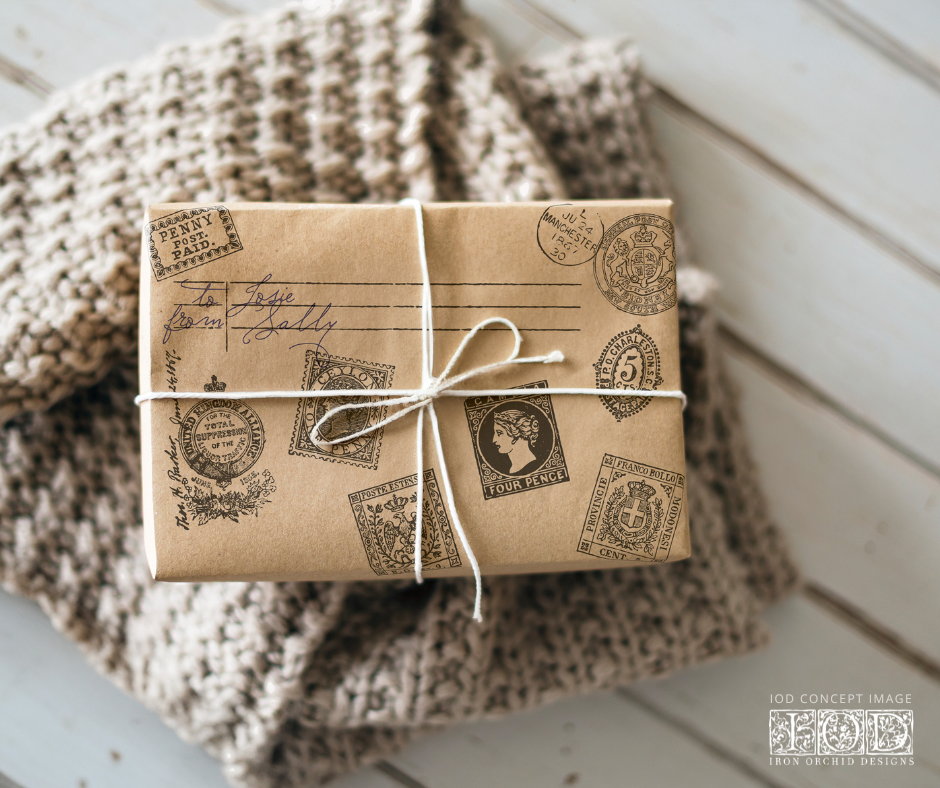 Ephemeral Type 12x12 IOD Stamp™