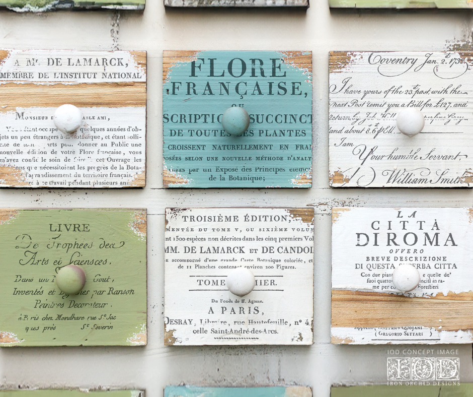 Ephemeral Type 12x12 IOD Stamp™