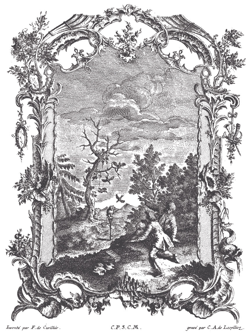 La Chasse IOD Paint Inlay 12x16 Pad
