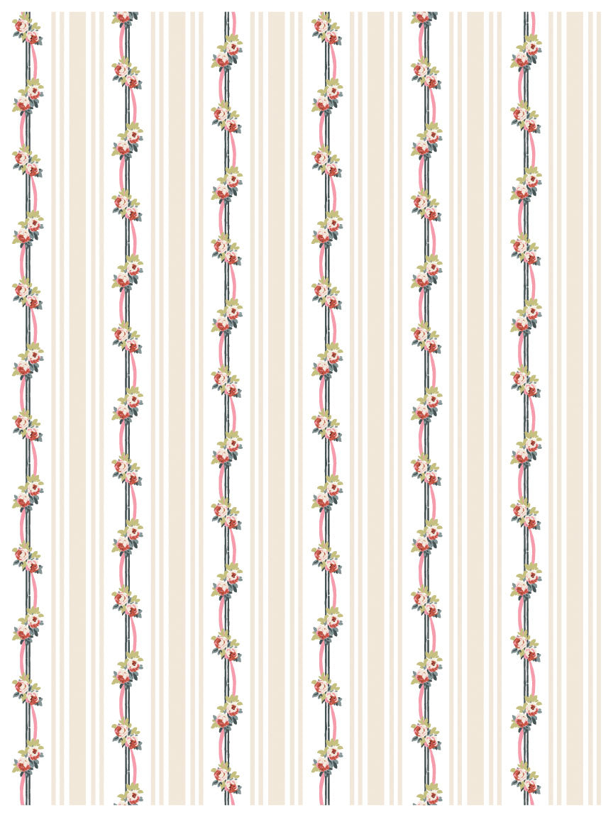 Lattice Rose IOD Paint Inlay 12x16 Pad™