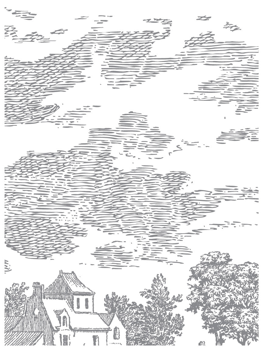Summer Villa IOD Paint Inlay 12x16 Pad