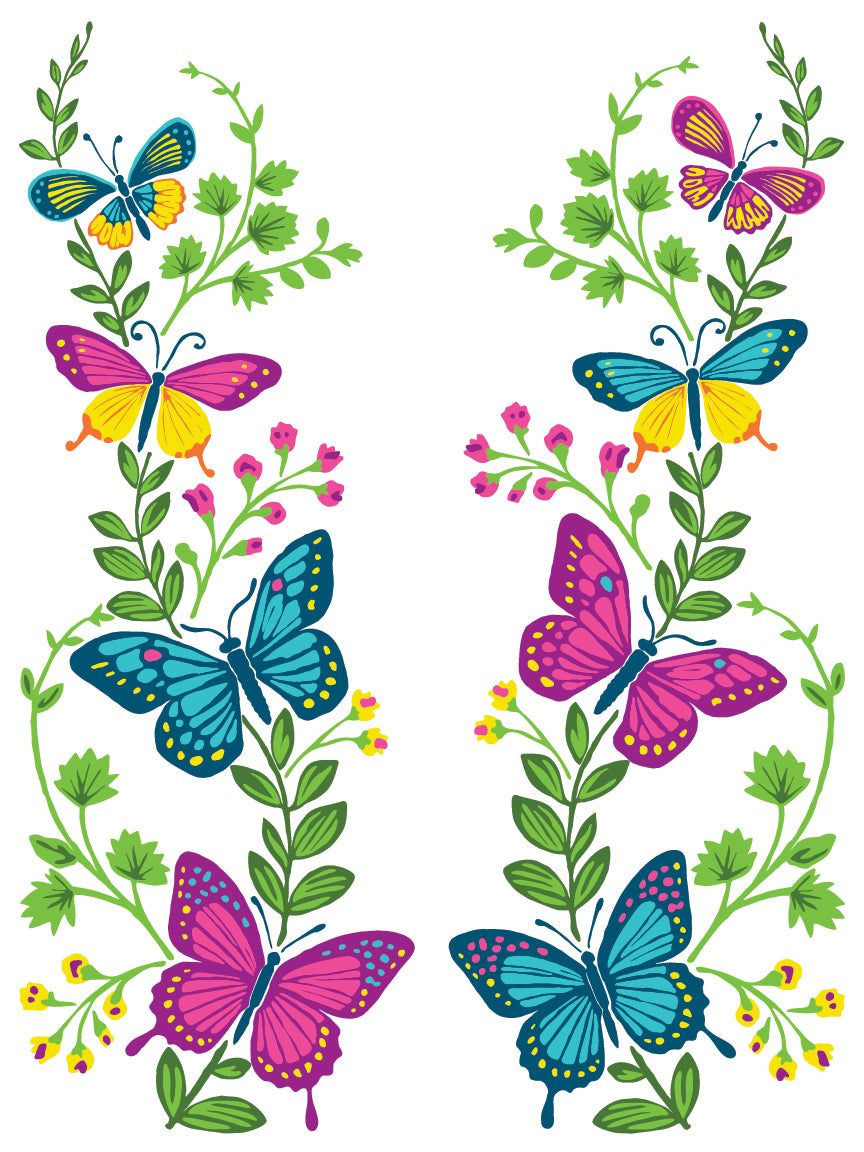 Vida Flora IOD Paint Inlay 12x16 Pad™