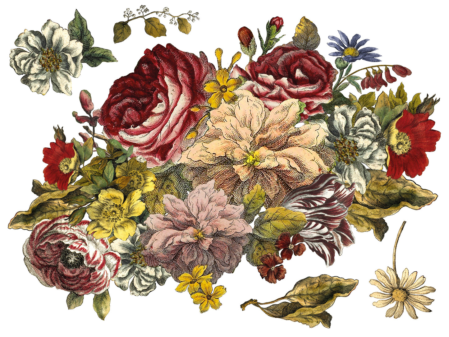 Floral Anthology IOD Transfer 12x16 Pad