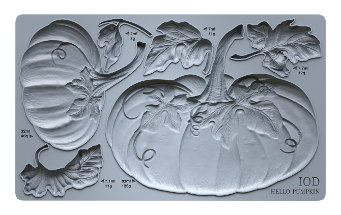 Hello Pumpkin 6x10 IOD Mould
