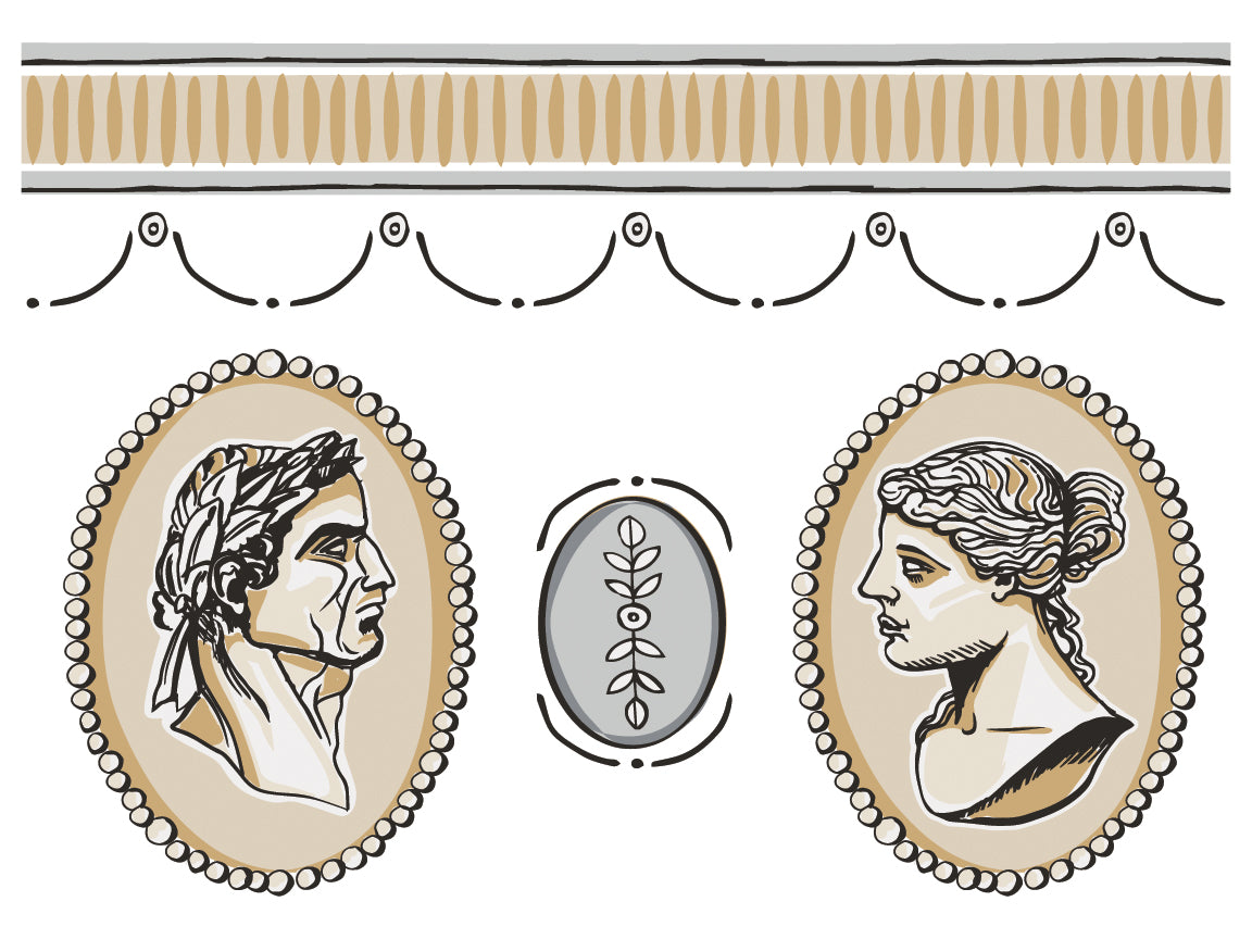 Classical Cameo IOD Paint Inlay 12x16 Pad™