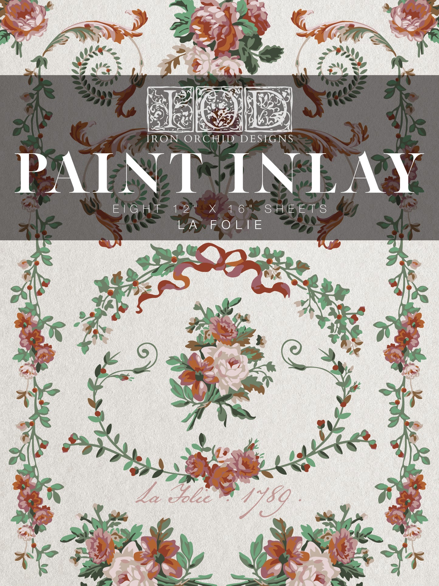 La Folie IOD Paint Inlay 12x16 Pad™