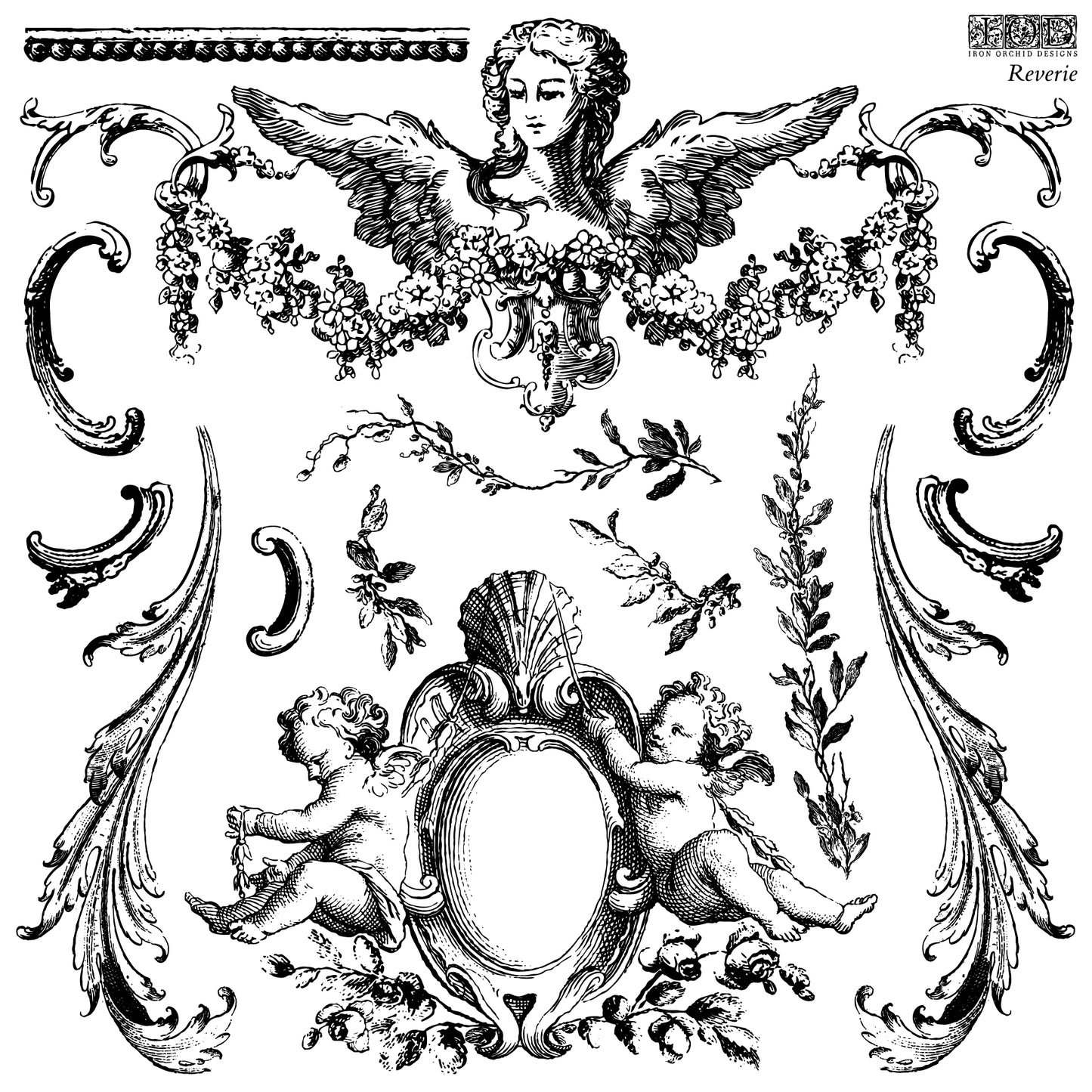 Reverie 12x12 IOD Stamp
