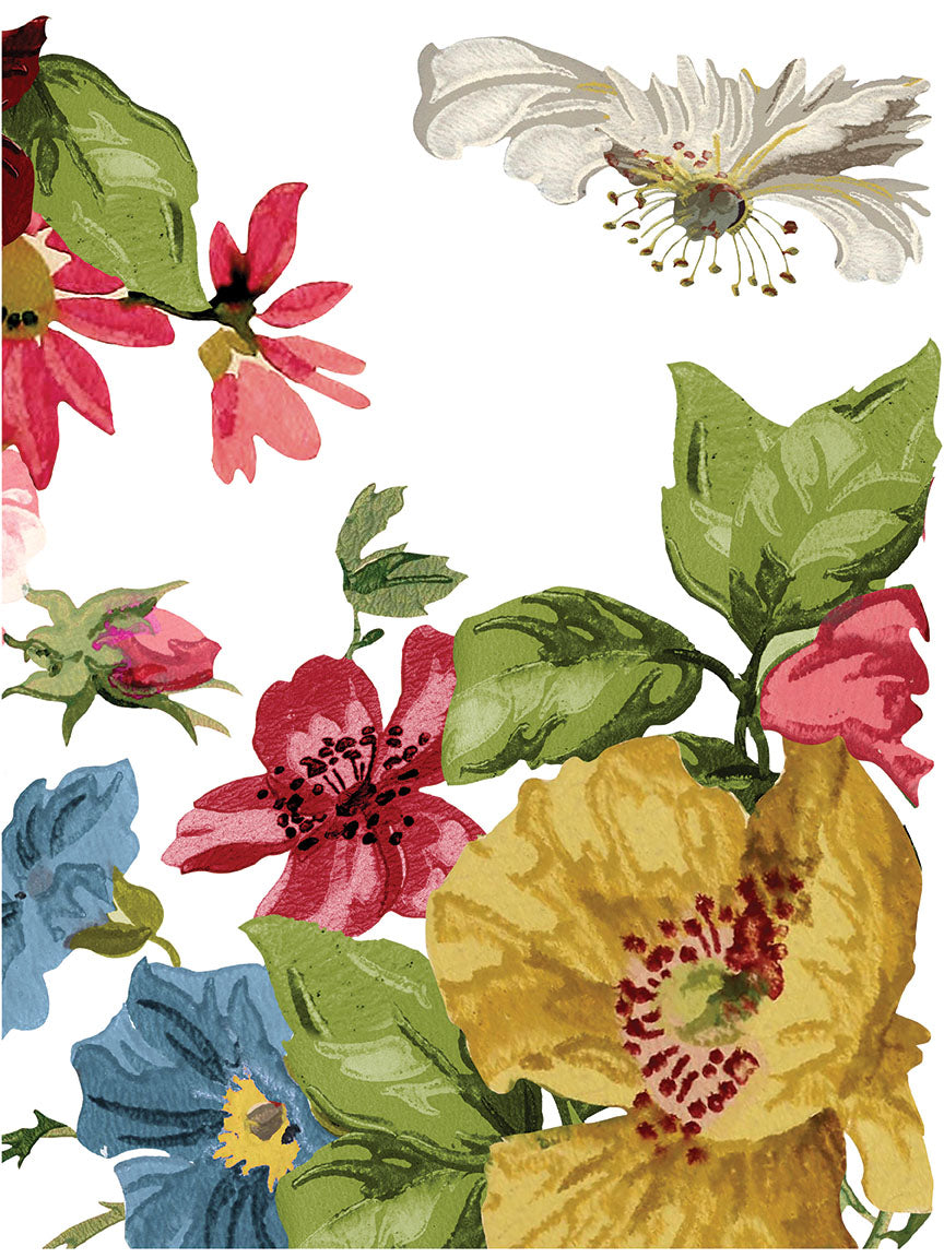 Wall Flower IOD Transfer 12x16 Pad