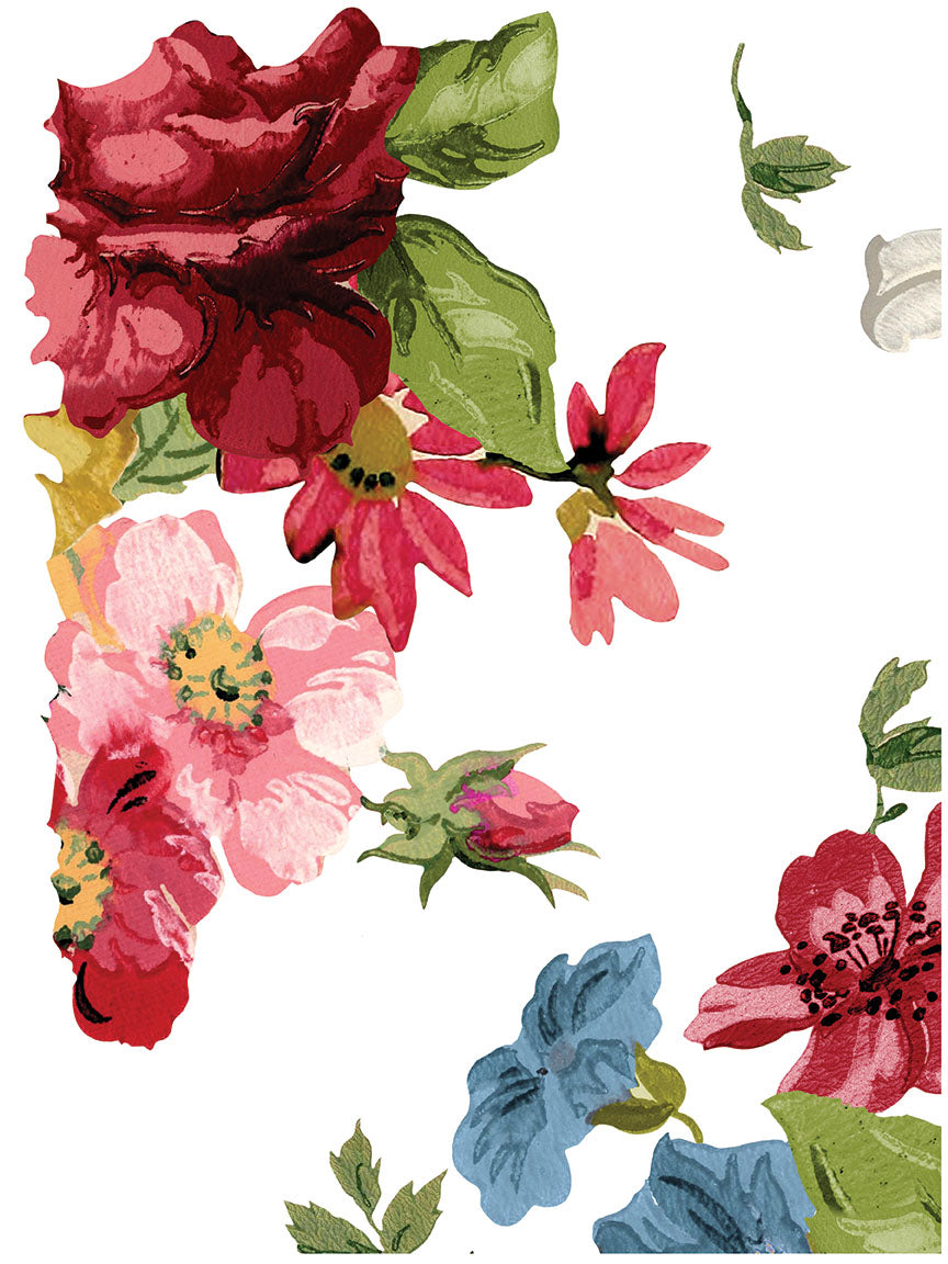 Wall Flower IOD Transfer 12x16 Pad