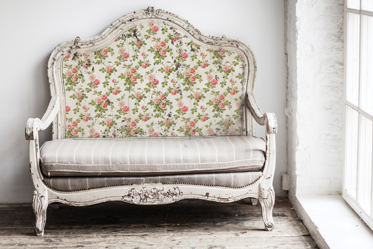 Rose Chintz IOD Paint Inlay 12x16 Pad