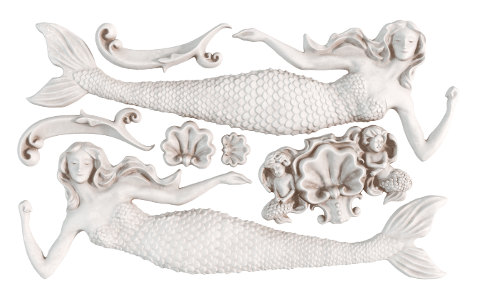 Sea Sisters 6X10 IOD Mould