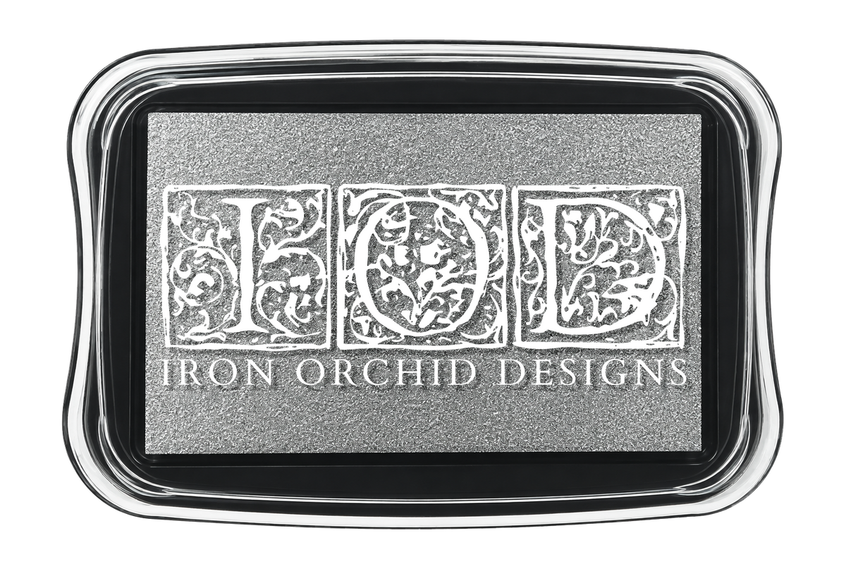 Silver Sparkle IOD Pigment Ink Pad