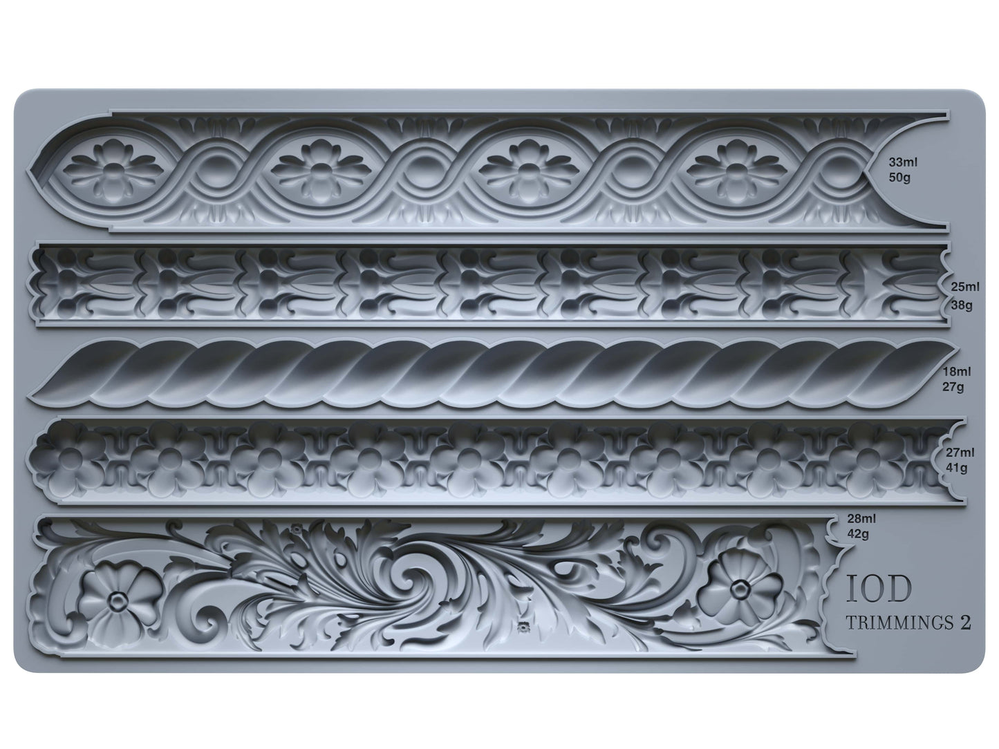 Trimmings 2 6x10 IOD Mould