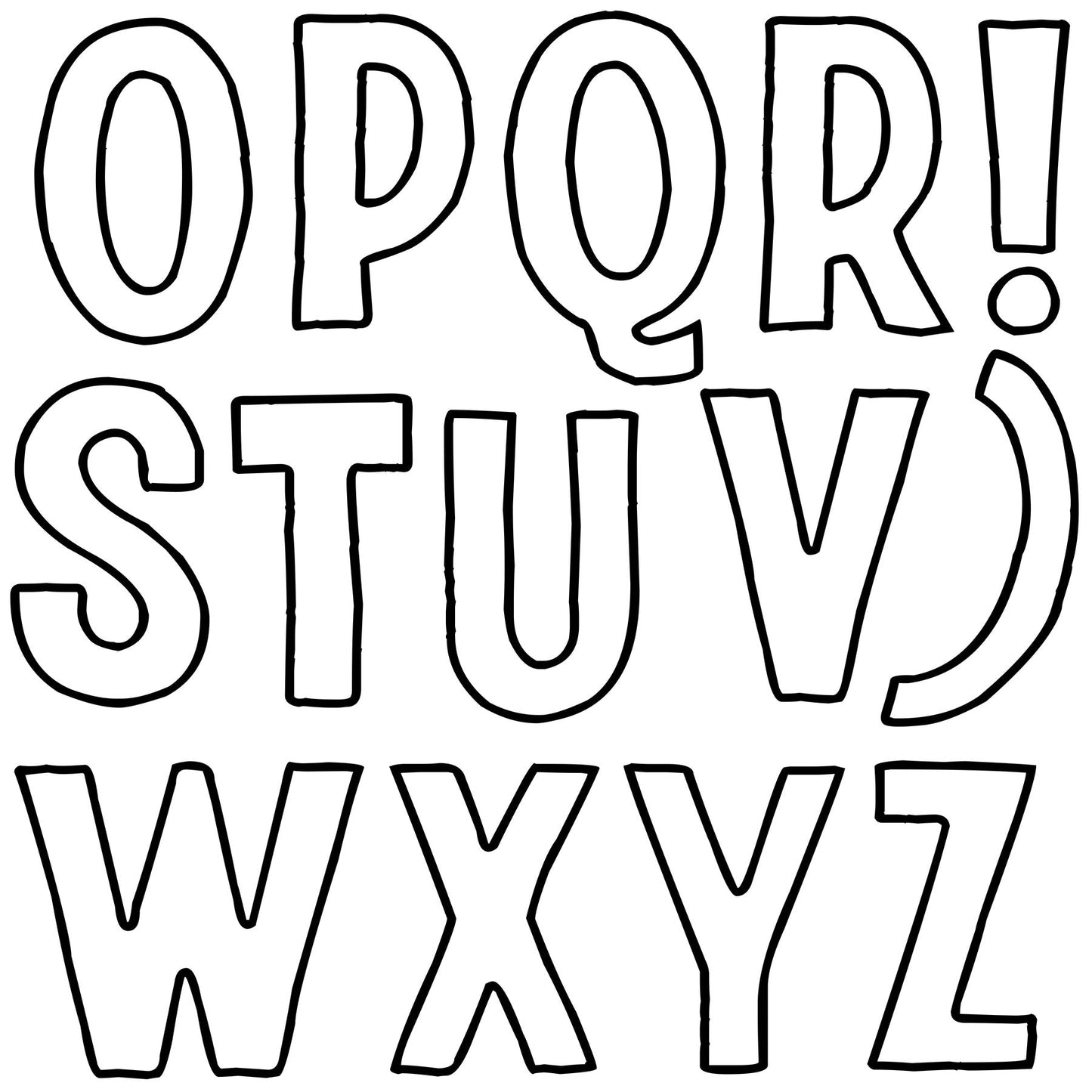 Retro 12x12 IOD Stamp