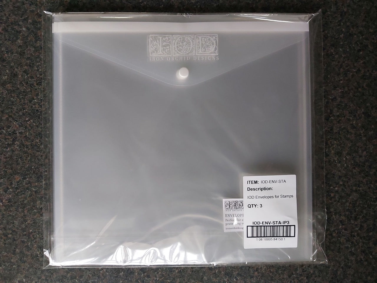IOD Envelopes for Stamps