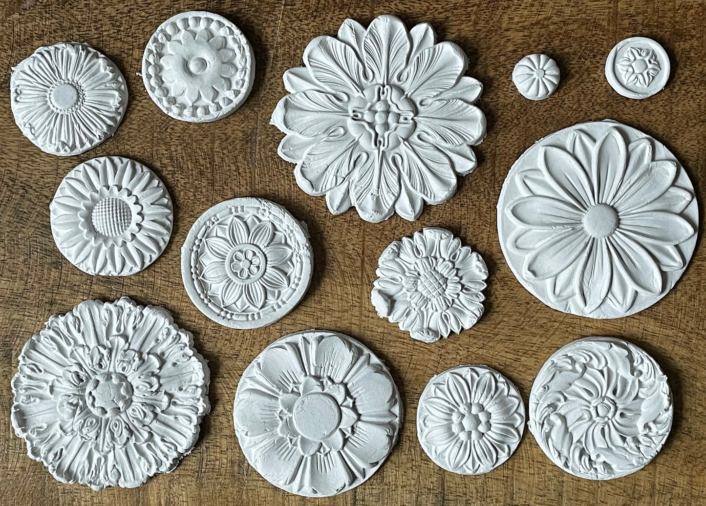 Rosettes 6X10 IOD Mould