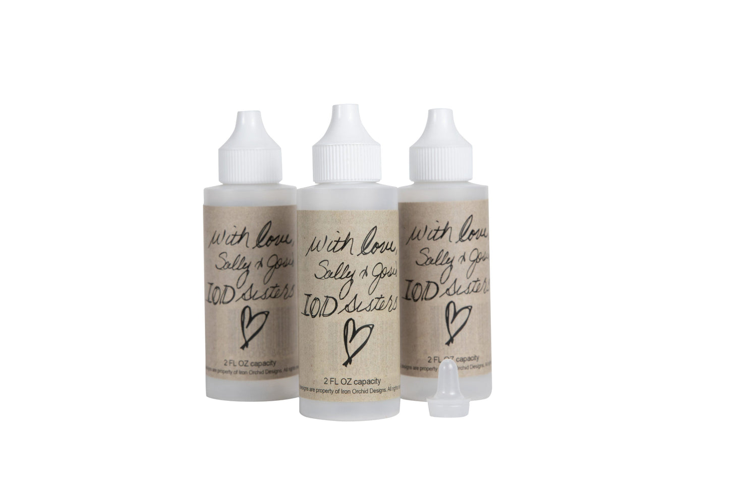 Decor Ink Empty Bottles  2 oz