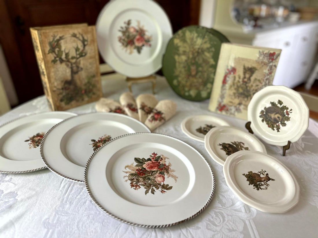6 Thrift Store Makeovers with IOD 2023 Holiday Transfers