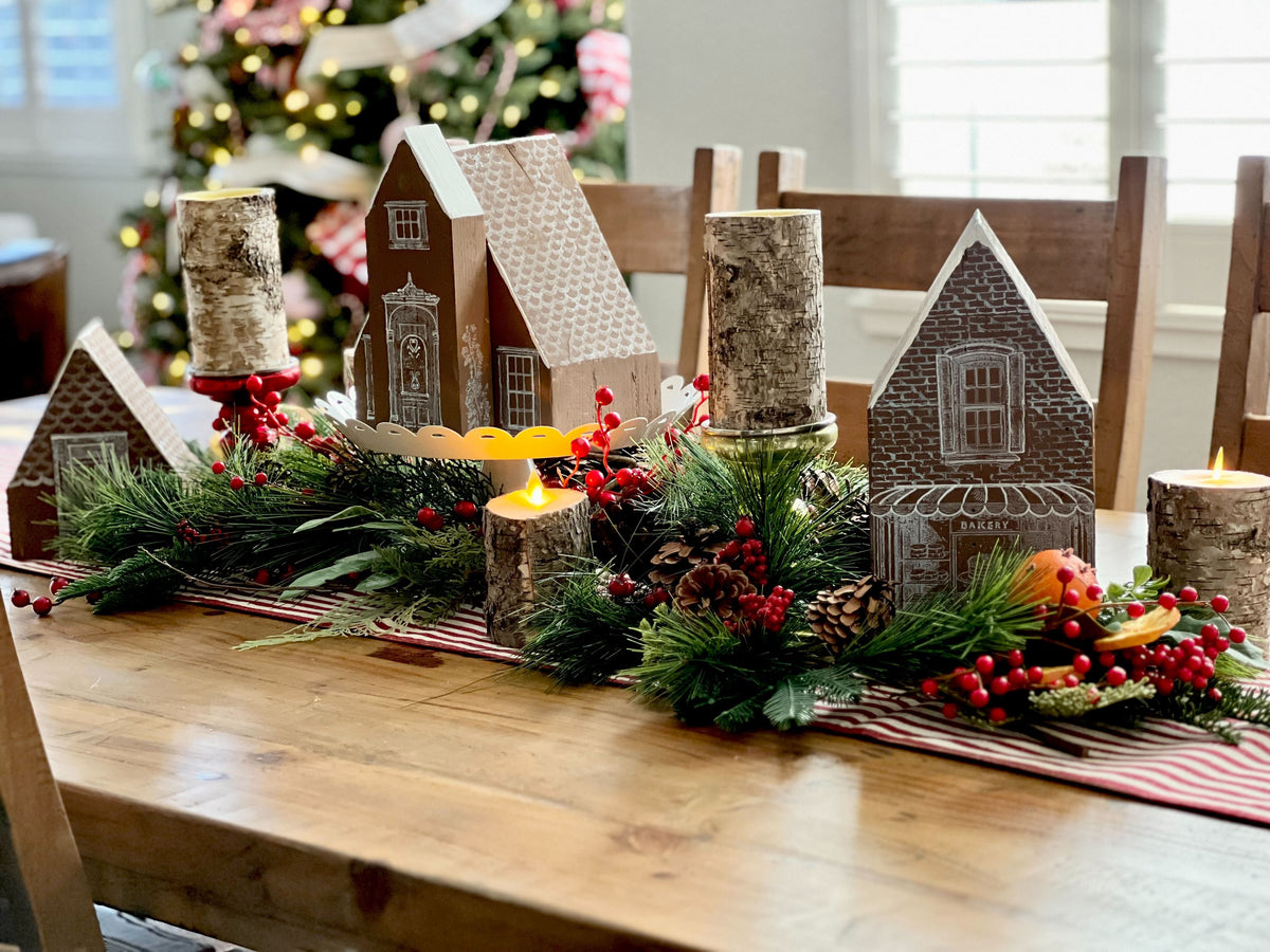 Make a Charming Rustic Christmas Gingerbread Village – IOD Public