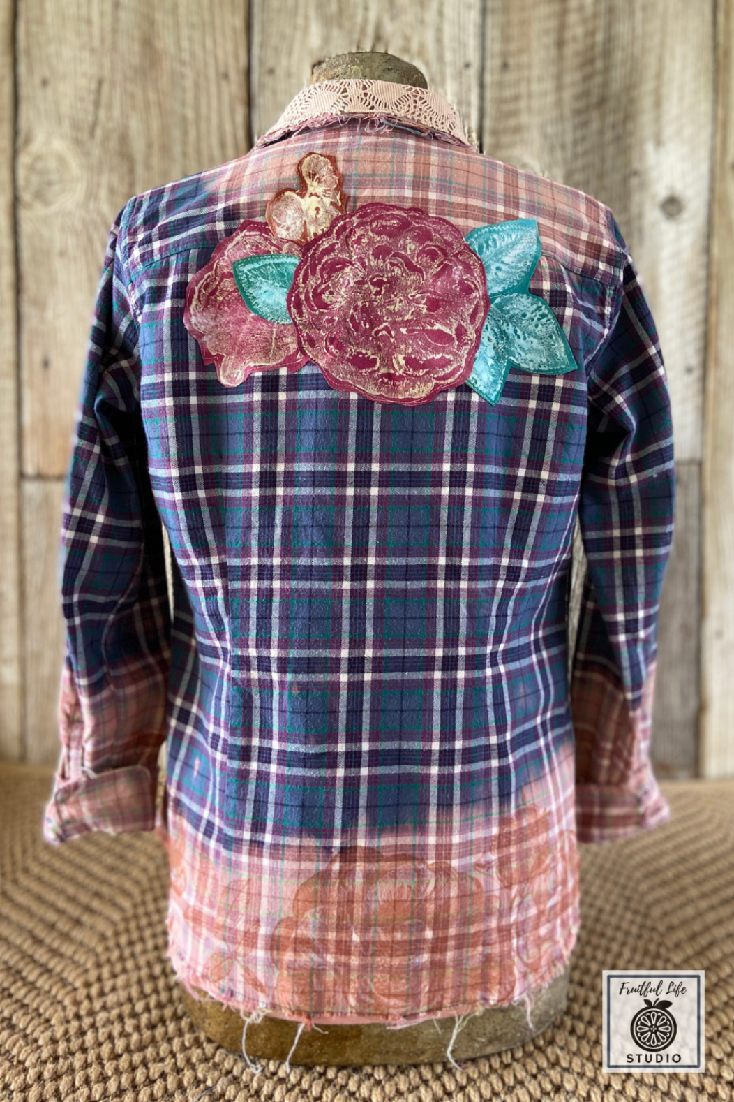 Upcycle Clothes: Refashion Plaid Shirts into Boho Farm Style Beauties