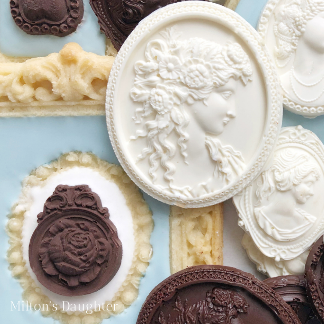Chocolate Art + Cookie Decorating with IOD Moulds