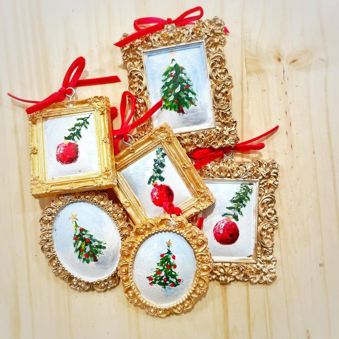 One-of-a-Kind IOD DIY Ornament Challenge for Christmas 2021