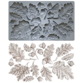 Oak Leaves & Acorns 6x10 IOD Mould™