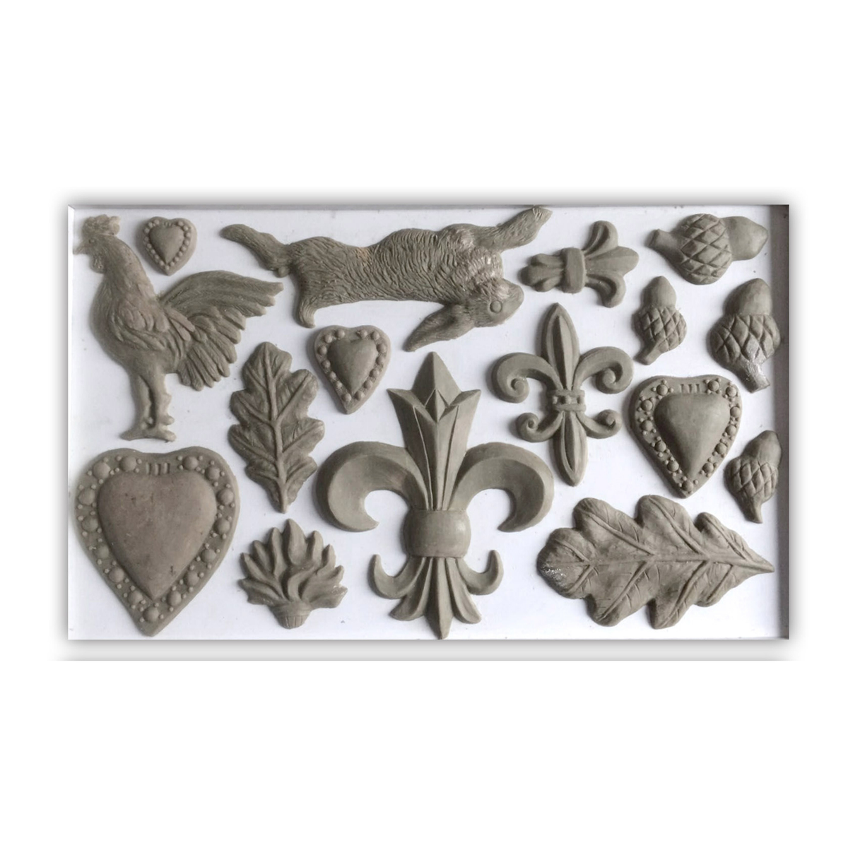 Fleur de Lis 6X10 IOD Mould