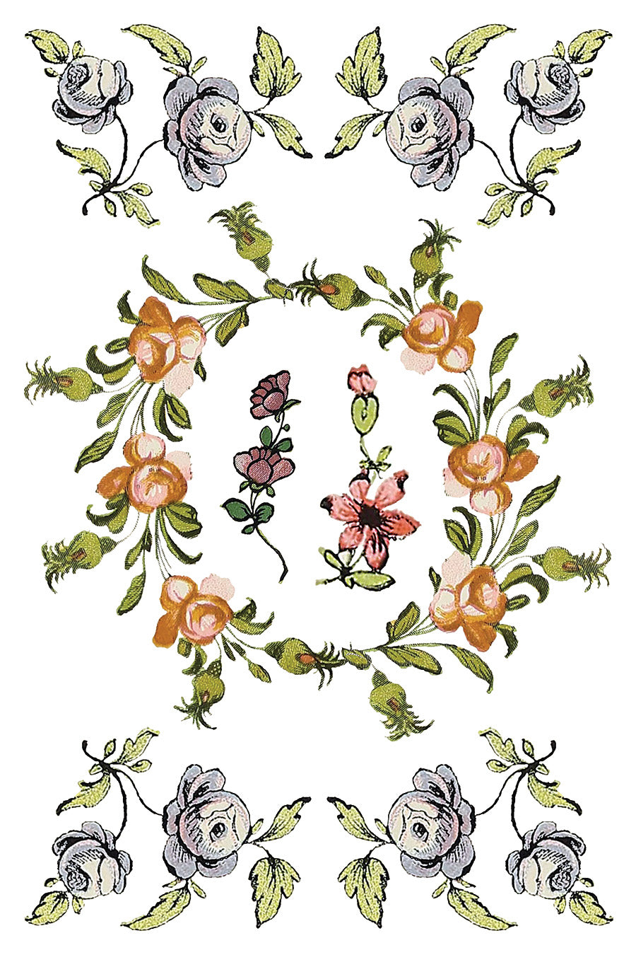 Fairytale Florals IOD Transfer 8x12 Pad™