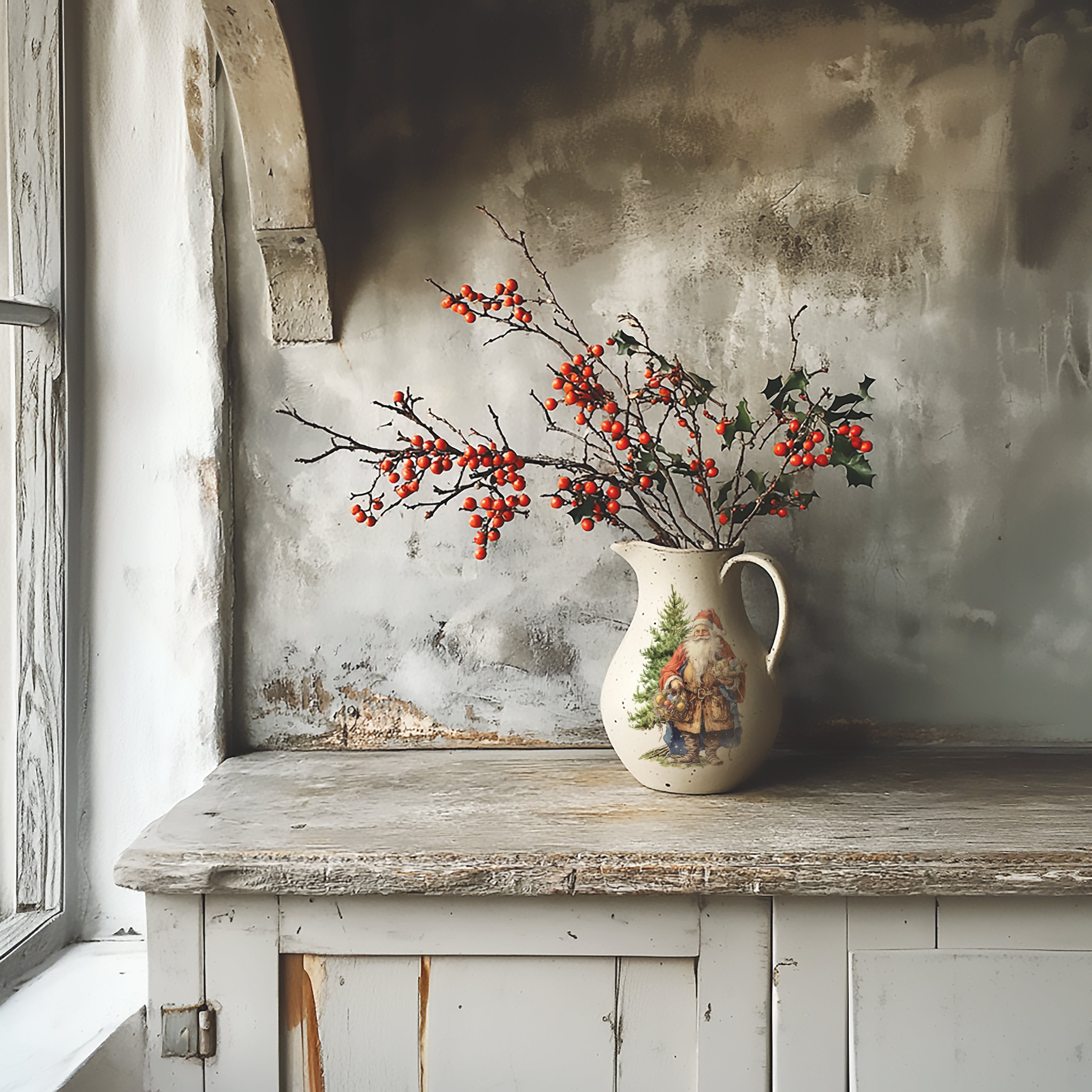 Santa's Hollow IOD Transfer 8x12 Pad™