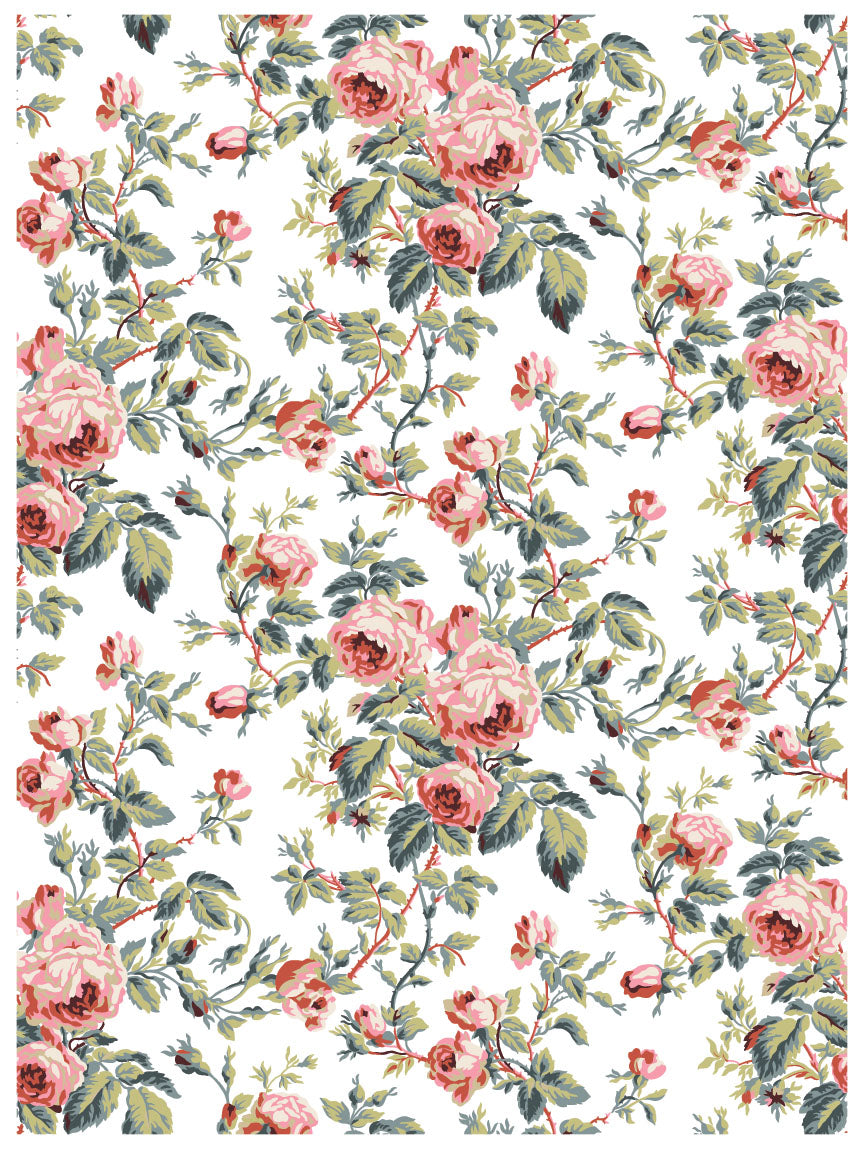 Lattice Rose IOD Paint Inlay 12x16 Pad™ – IOD Public