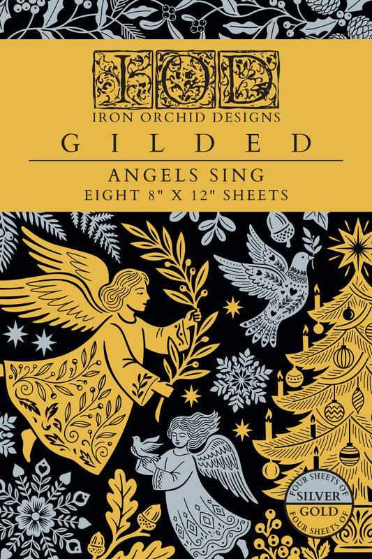 Angels Sing IOD Foil Transfer 8x12 Pad