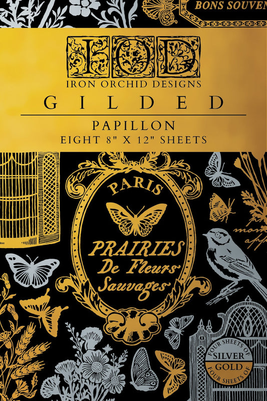 Papillon IOD Foil Transfer 8x12 Pad