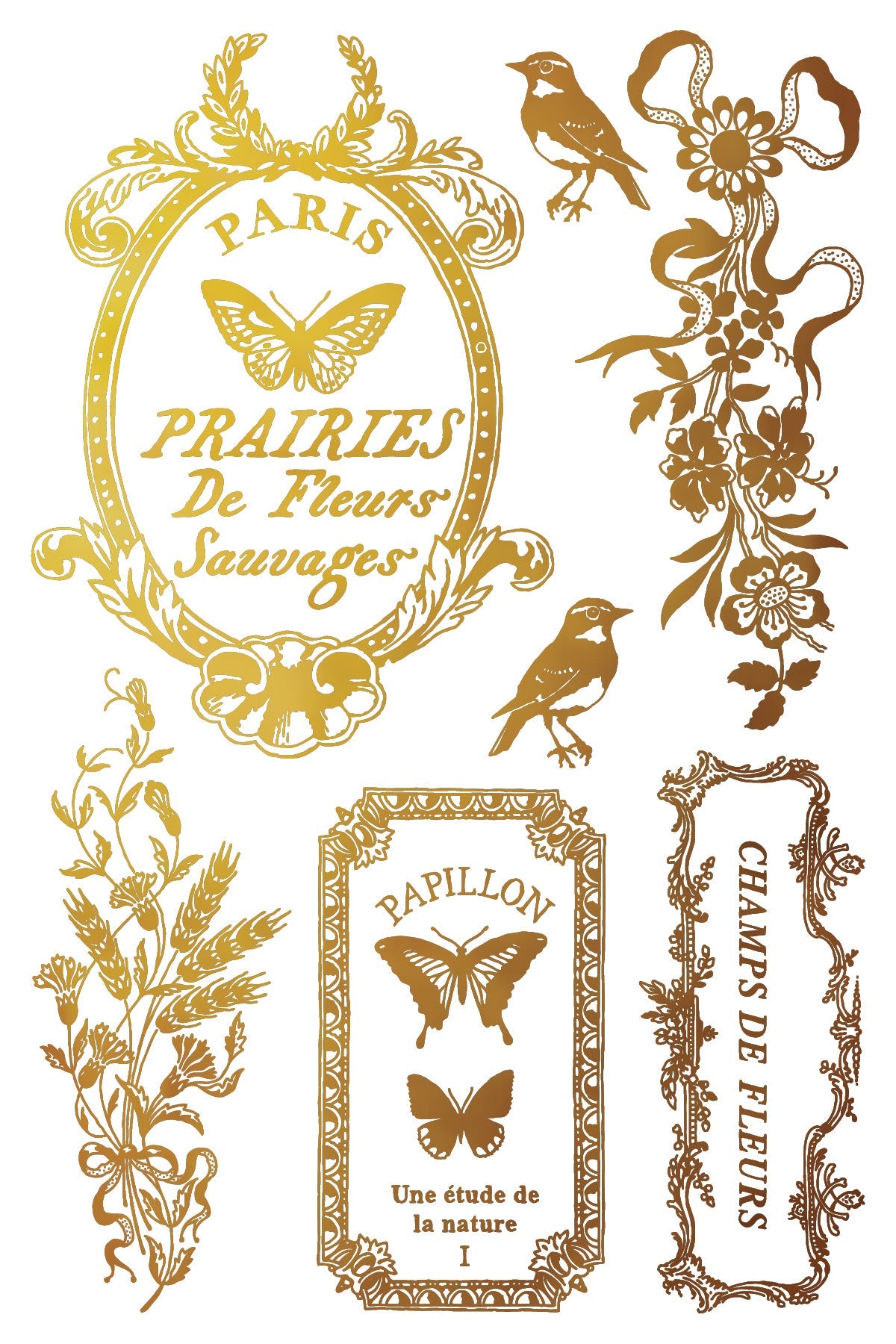 Papillon IOD Foil Transfer 8x12 Pad