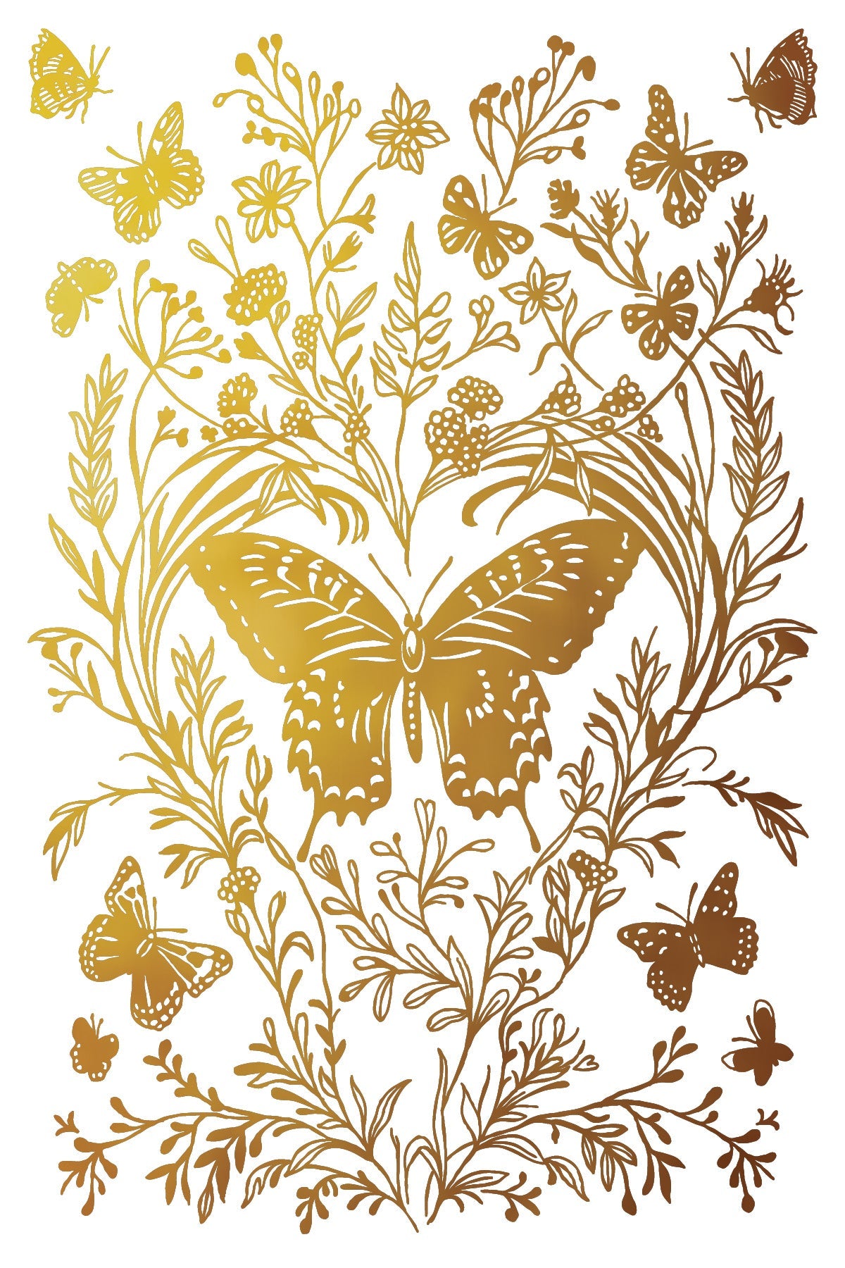 Papillon IOD Foil Transfer 8x12 Pad