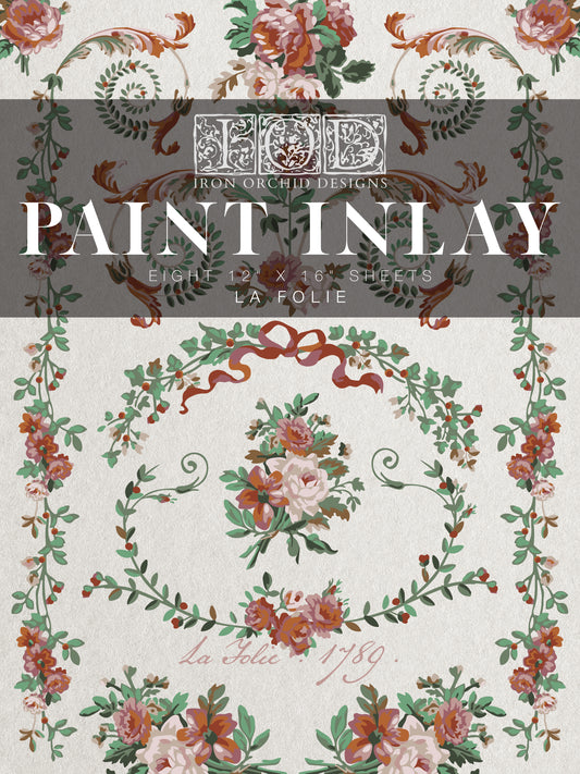La Folie IOD Paint Inlay 12x16 Pad™
