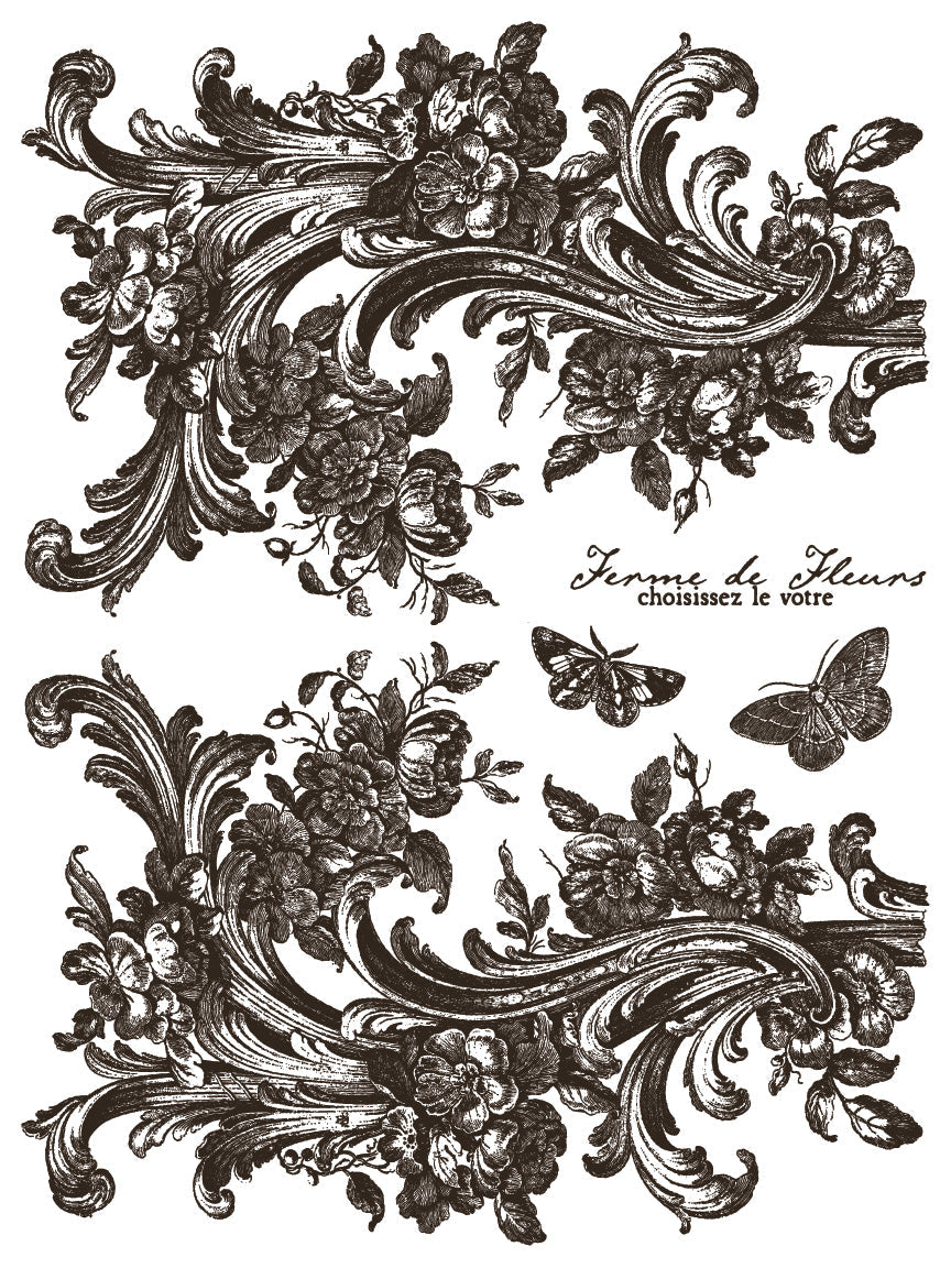 Hameau de la Reine IOD Paint Inlay 12x16 Pad