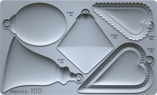 Bibelots 2 6x10 IOD Mould™