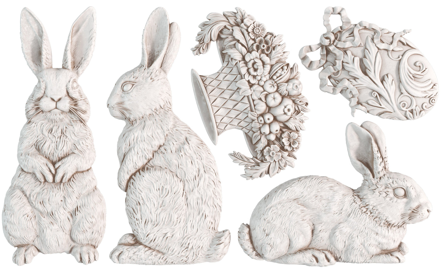 Les Lapins 6x10 IOD Mould
