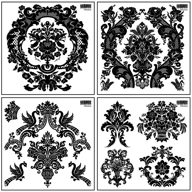 Velveteen 6x6 IOD Stamp™