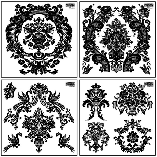 Velveteen 6x6 IOD Stamp™