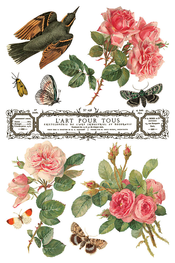 By Any Other Name IOD Transfer 8x12 Pad